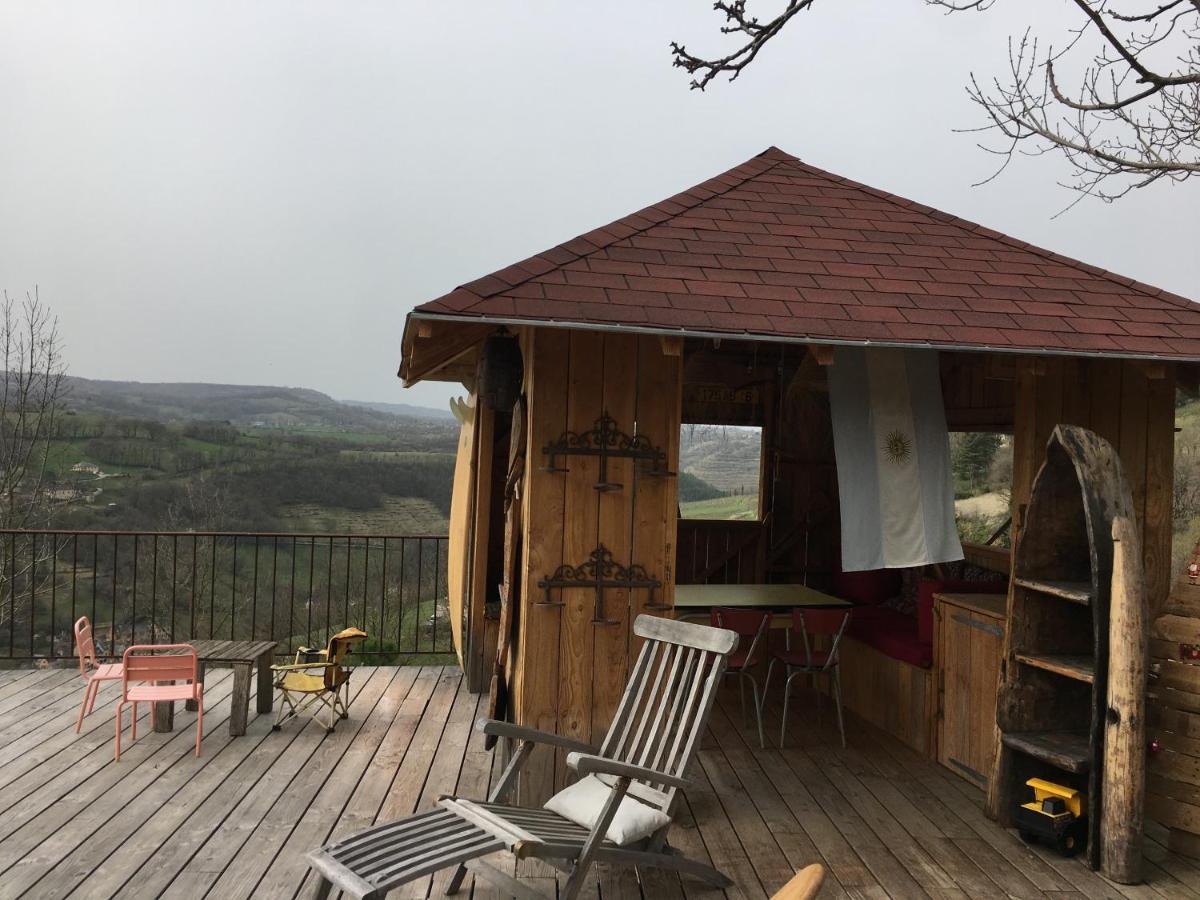 Gîte Libertalia Salles-la-Source Extérieur photo